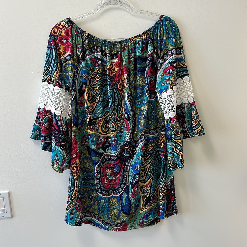 WinWin Boho Pinwheel Tunic • Sz L/XL • NWT! - Picture 4 of 11